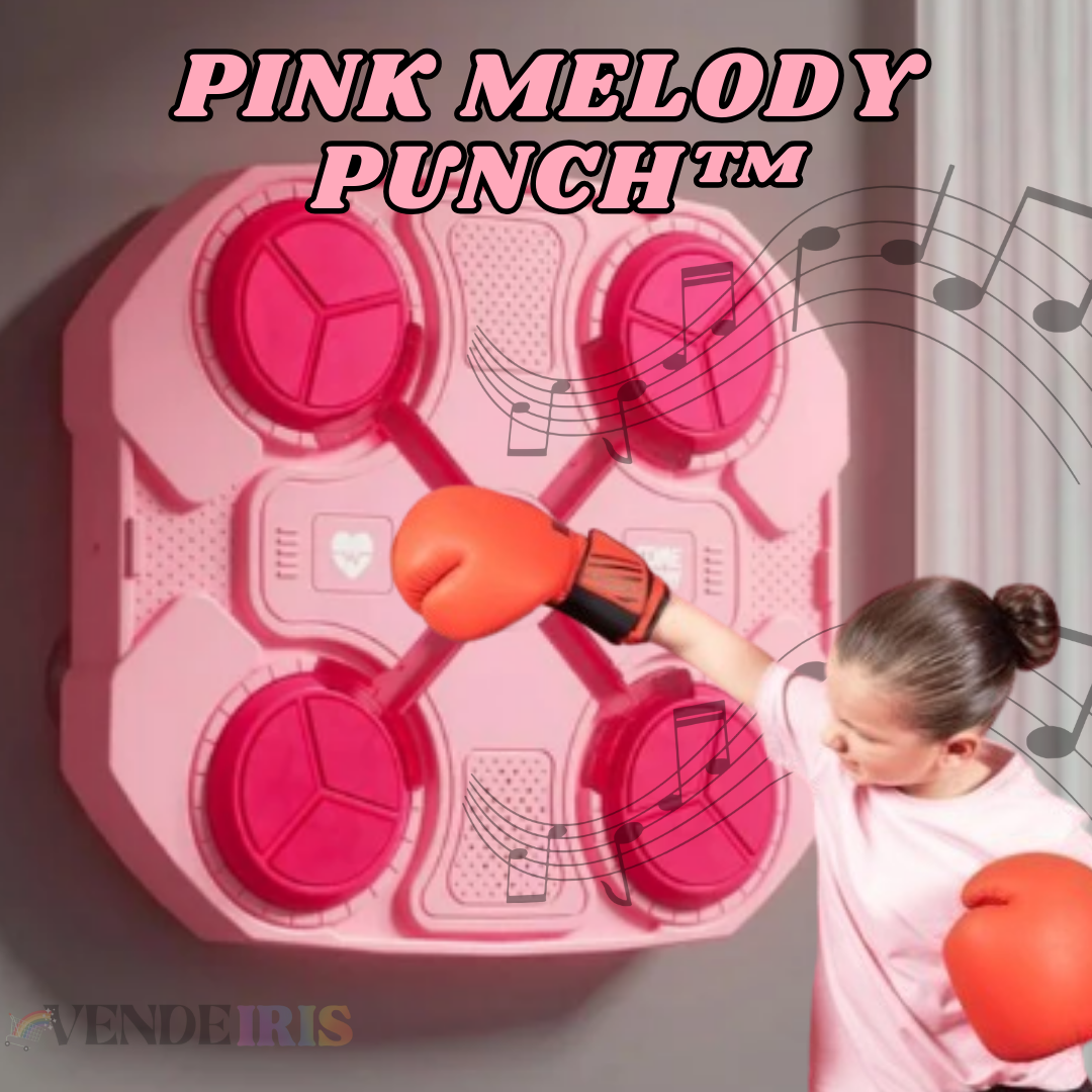 PINK MELODY PUNCH™ - MÁQUINA DE BOXEO MUSICAL