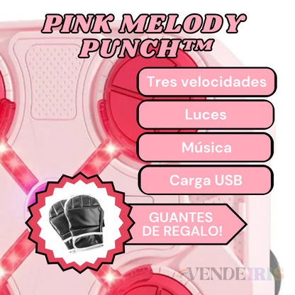 PINK MELODY PUNCH™ - MÁQUINA DE BOXEO MUSICAL